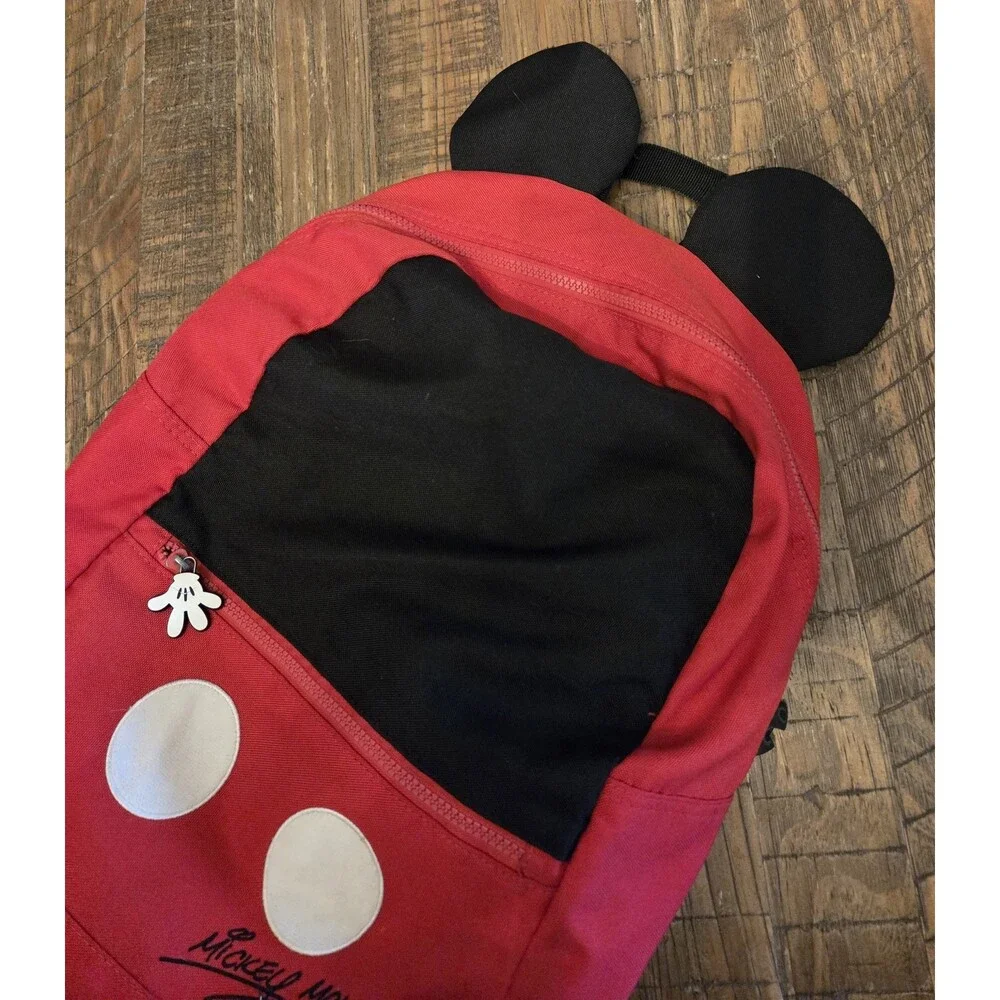 Mickey Mouse backpack Disney Red & Black Disney Parks